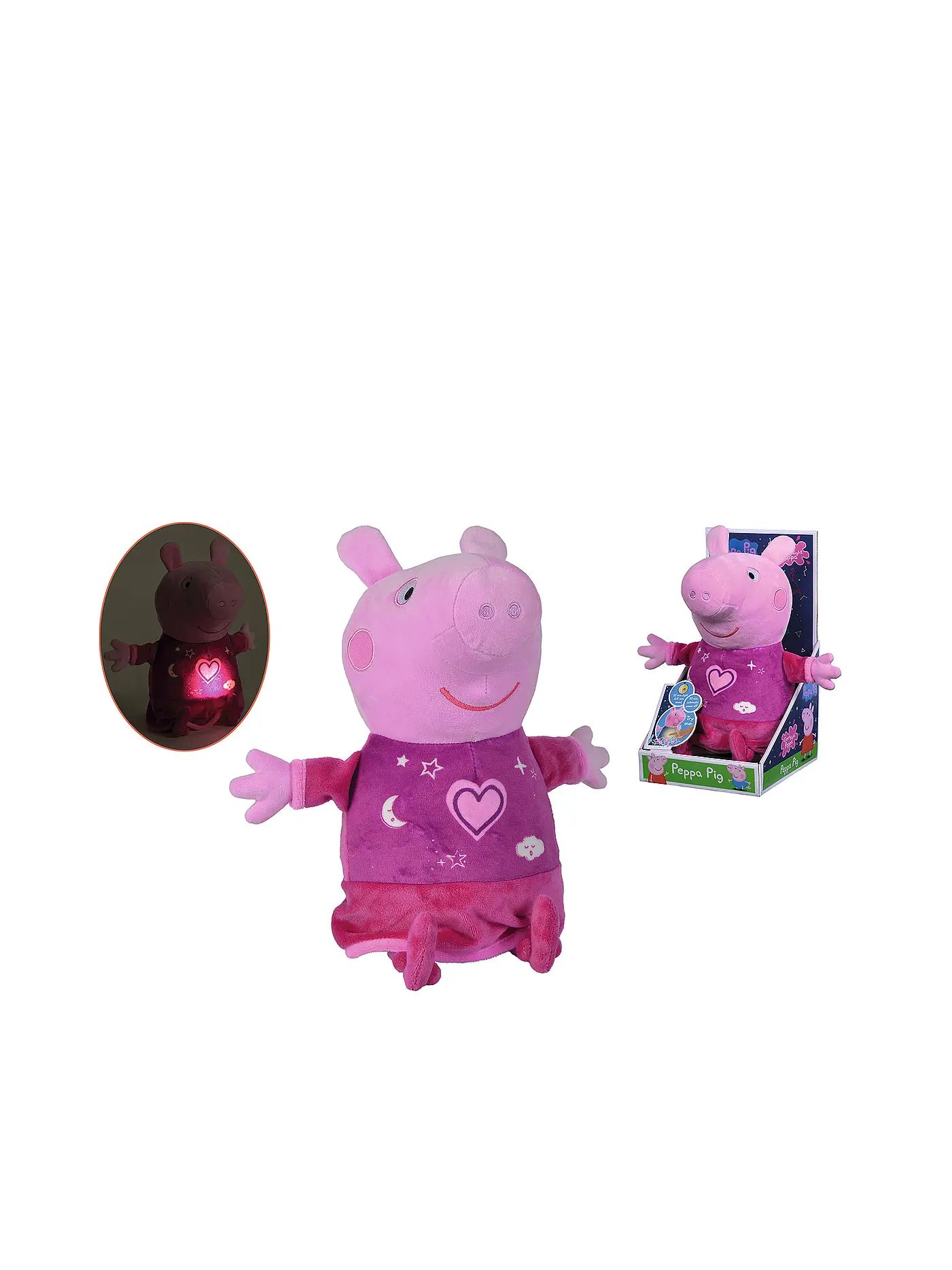 SIMBA | Peppa Pig Plüsch Gute Nacht Peppa 25cm | 